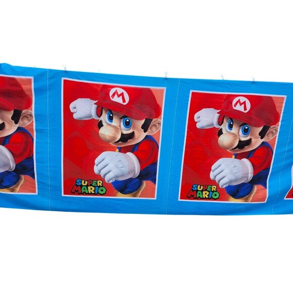 Uncut 8 Panels Nintendo Super Mario cotton Fabric 36x45" each Fabric Craft - Picture 7 of 12